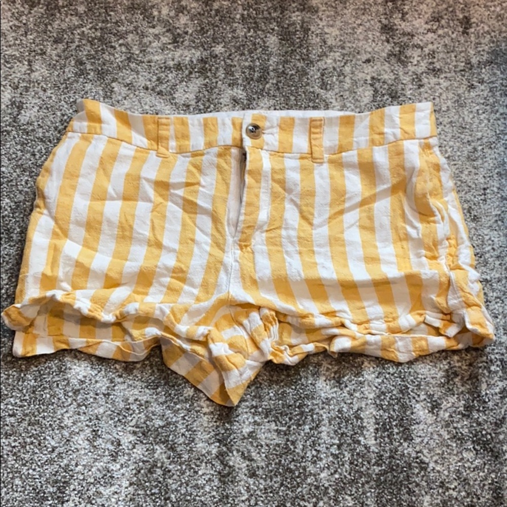 Old Navy Orange and white shorts